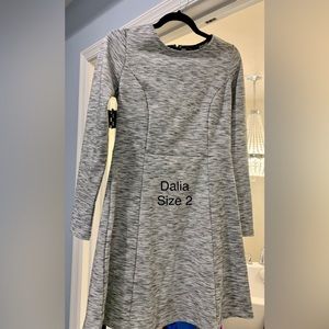 Black and white patterned dress